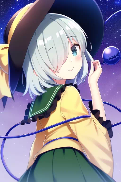 いろんな片目こいしちゃんと見る星空