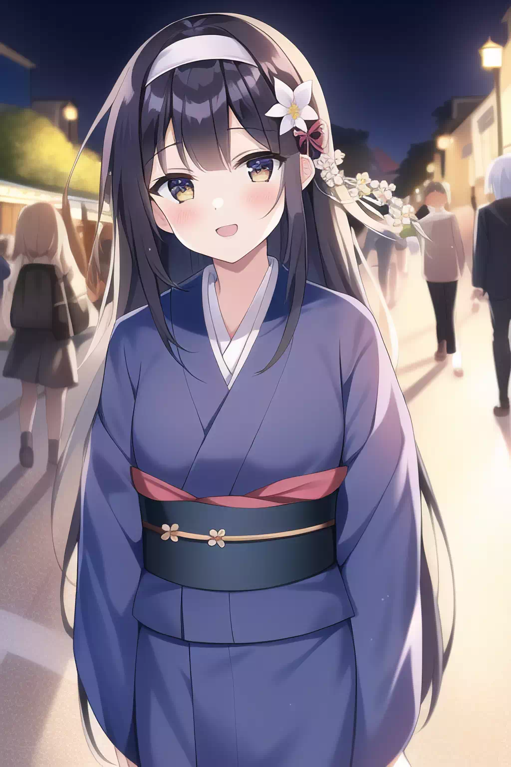 女孩在夏日祭