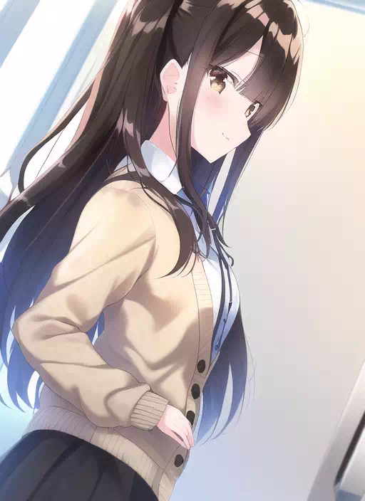 JK&times;制服&times;カーディガン