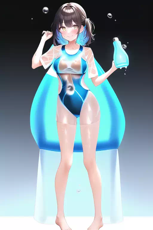 【NovelAI】Suke-suke swimsuit