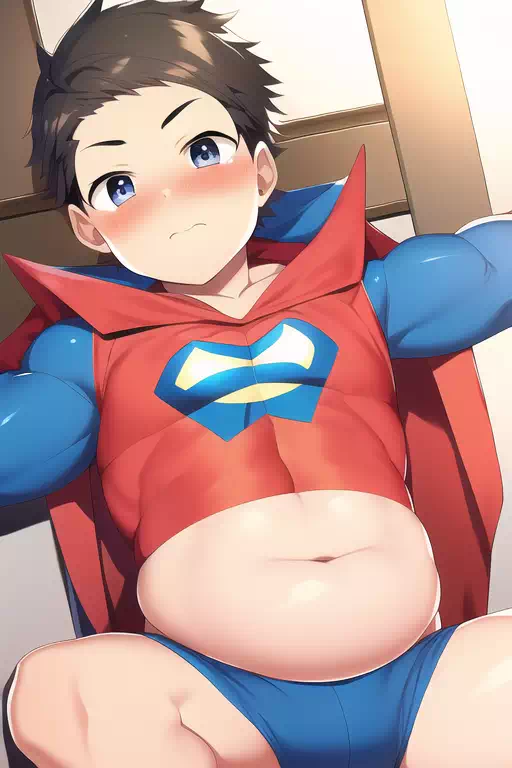ぽっちゃりショタヒーローのピンチ