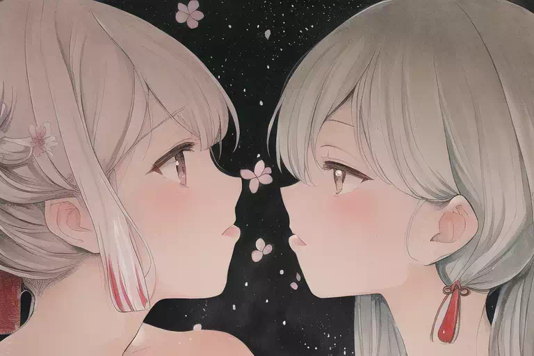 愛する二人の女の子。