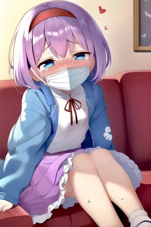 先に帰宅していた娘の体調が悪い