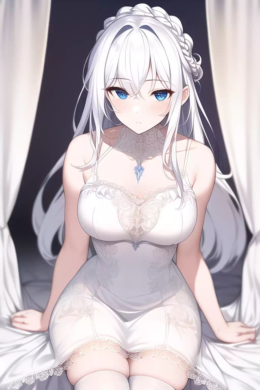 白髪娘ちゃん