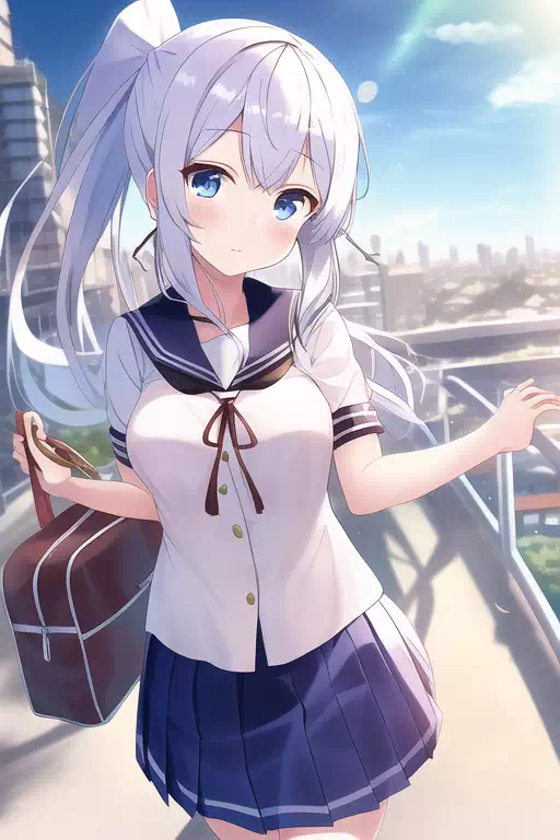 NovelAI 学生服布都ちゃん
