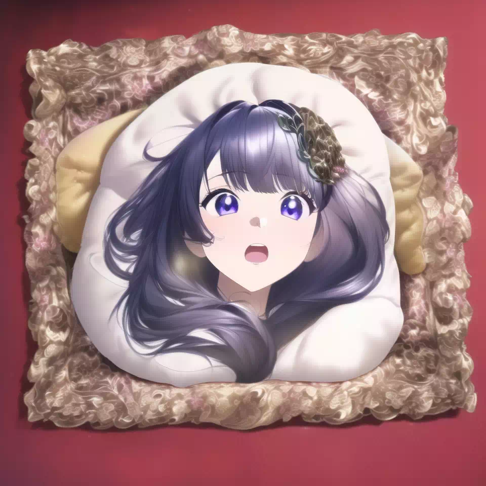 生首座布団美少女