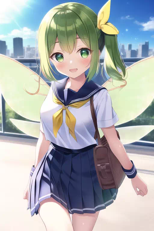 NovelAI 学生服大ちゃん