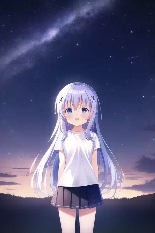 素敵な夜空ですね・・。