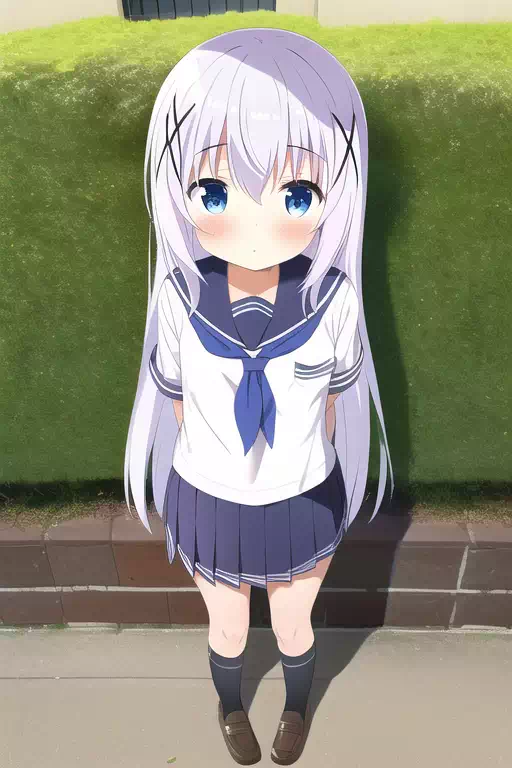学生服着てみました。