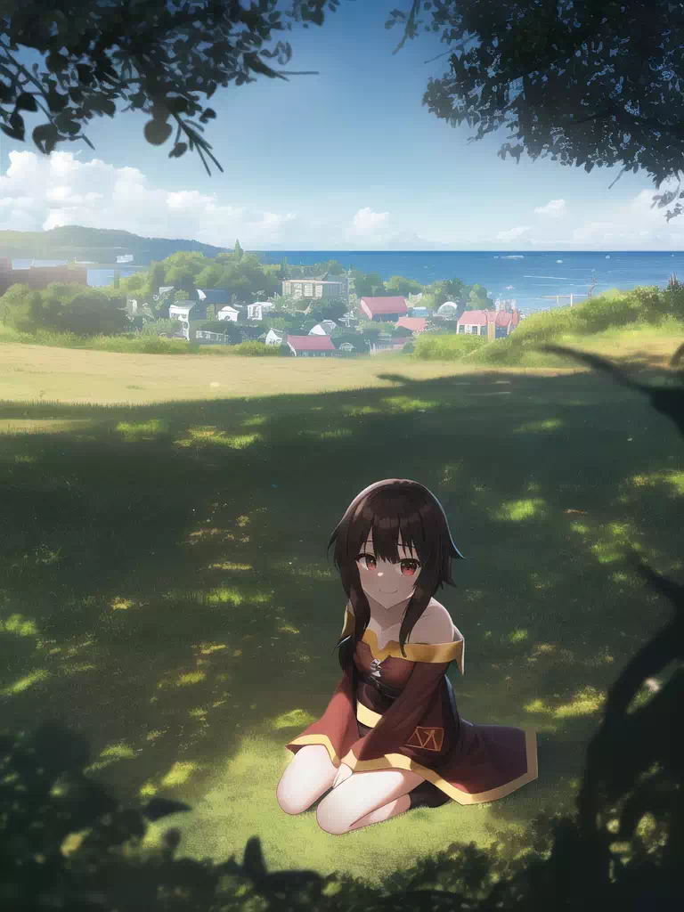 On the field