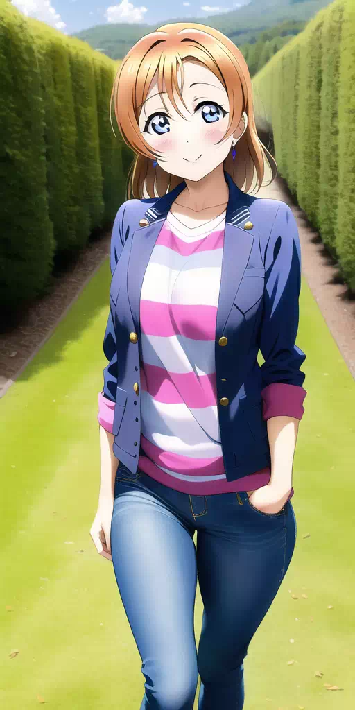 Honoka Kousaka – Casual look