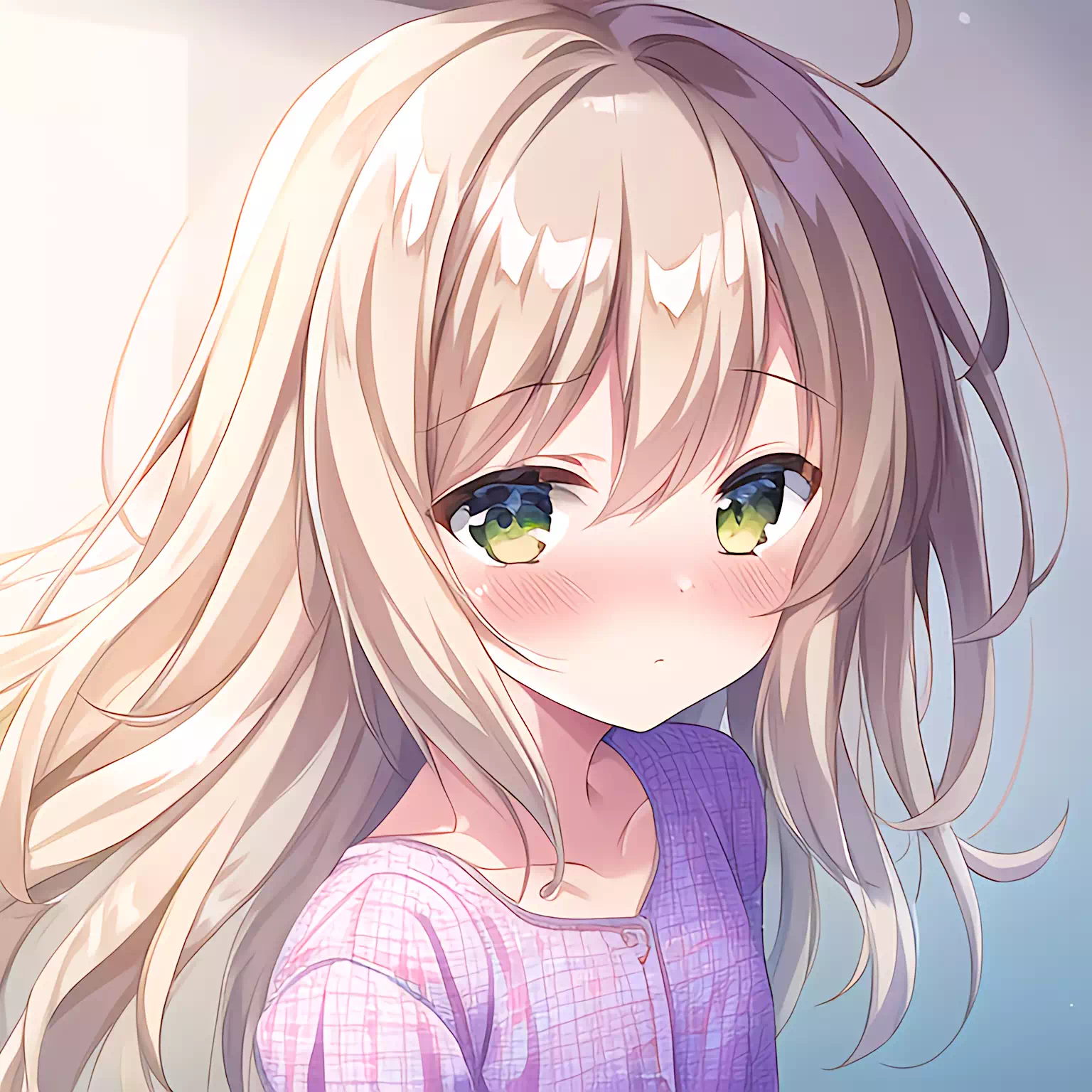 寝起きで眠そうなミルキーちゃん