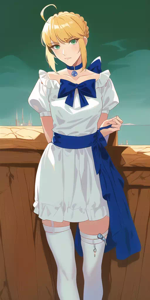 Artoria Pendragon by NovelAI