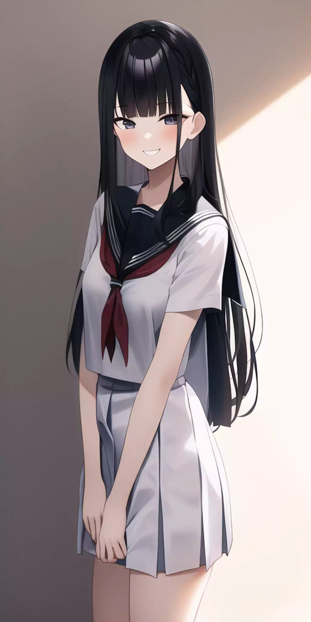 清楚系少女の制服・スク水・体操服