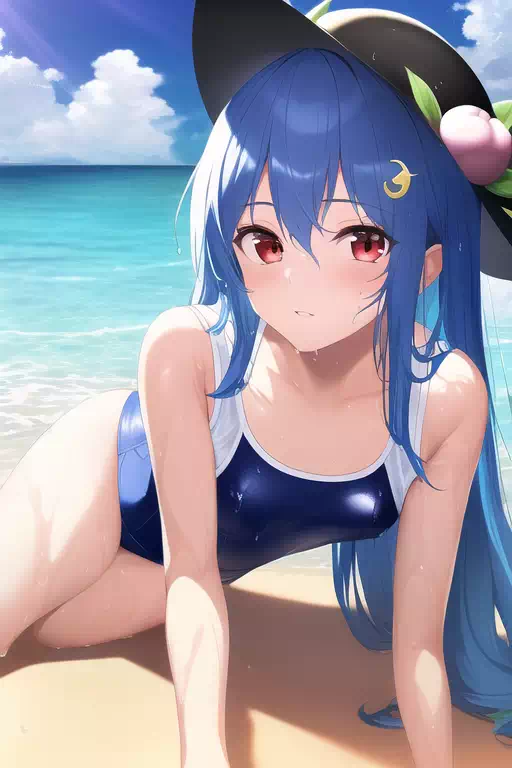 スク水天子