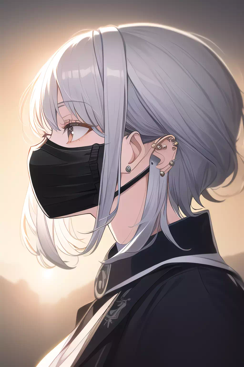 健全な銀髪娘