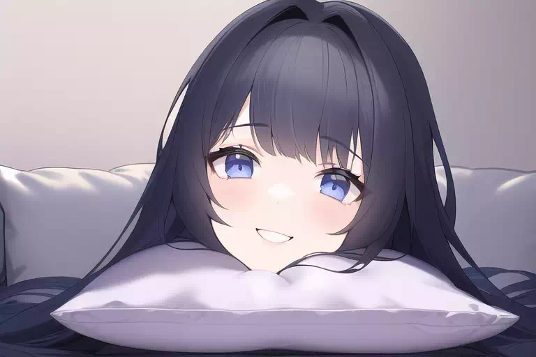 【プロンプトあり】生首座布団美少女