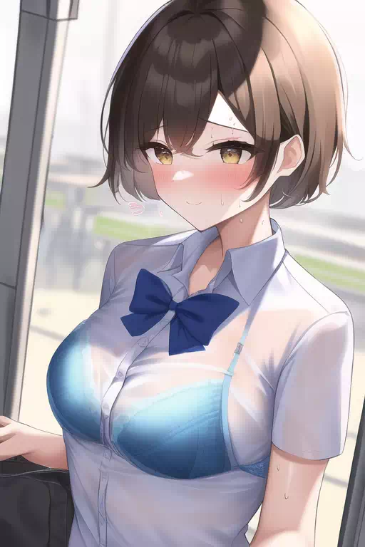 透けブラ先輩