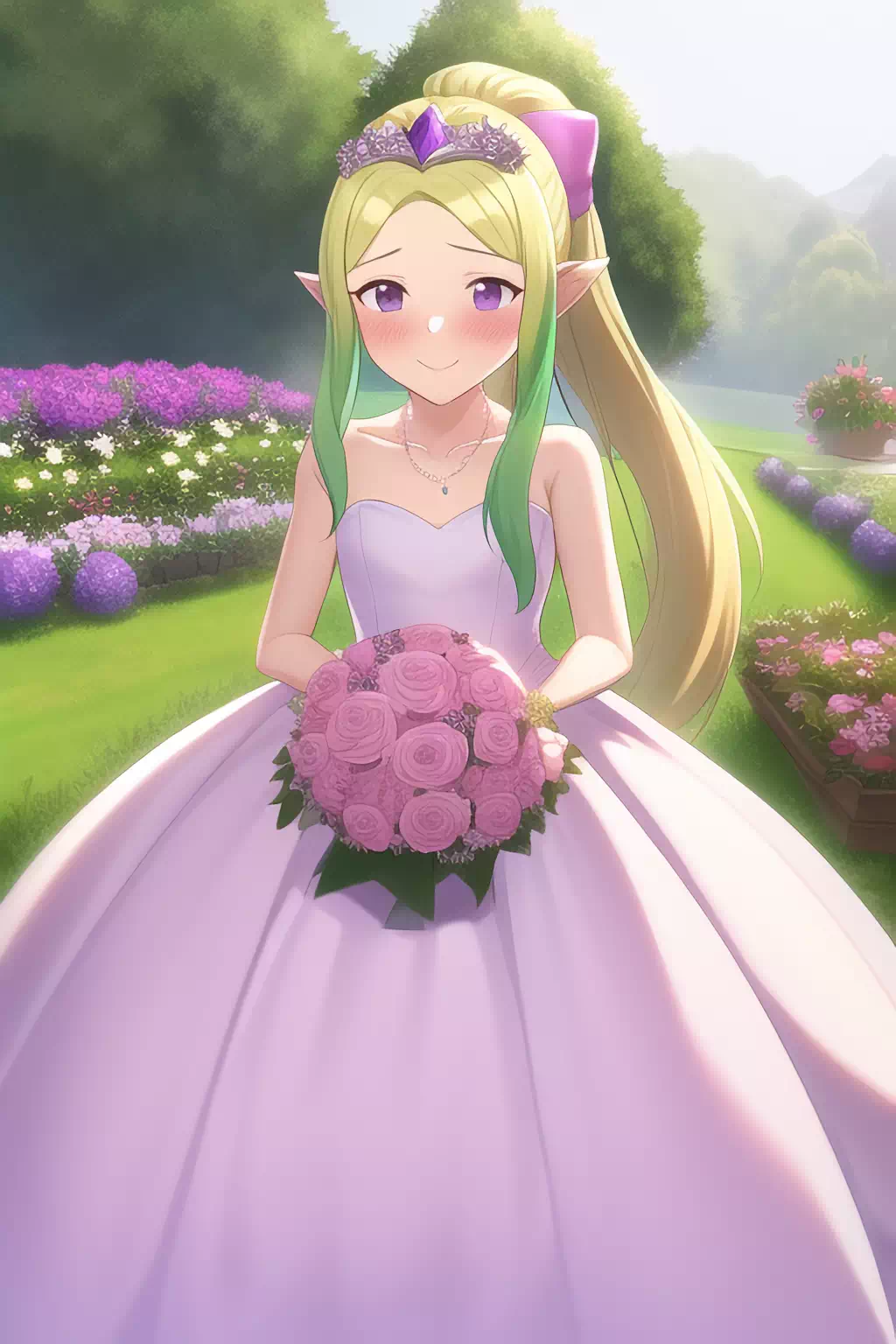NovelAI -ファイアーエムブレム ノノのウェディングドレス