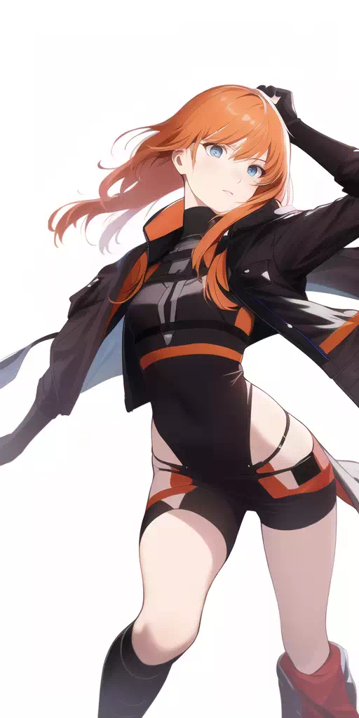 orange hair girl