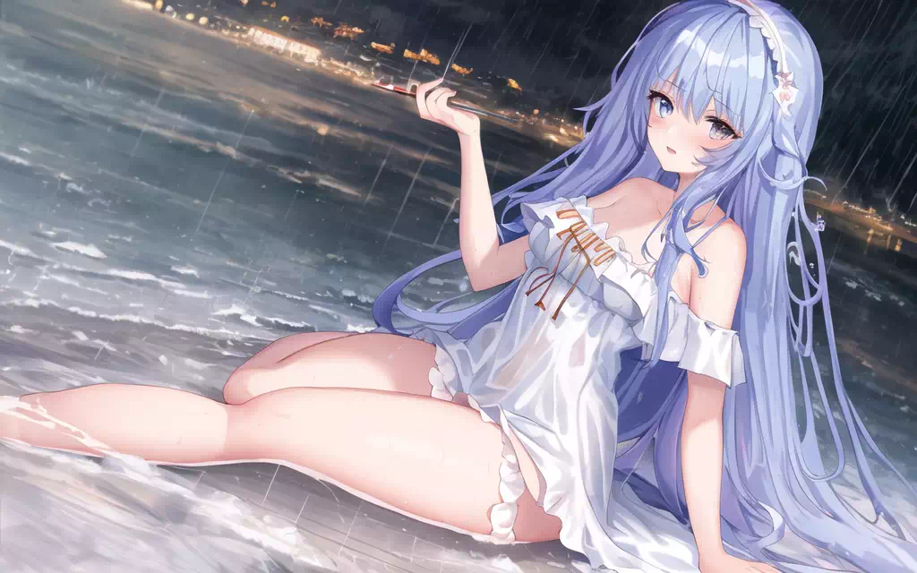 AI生成 – 雨夜前奏 2