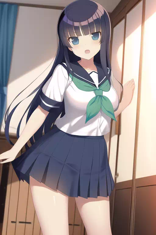斑鳩　制服でいろいろ