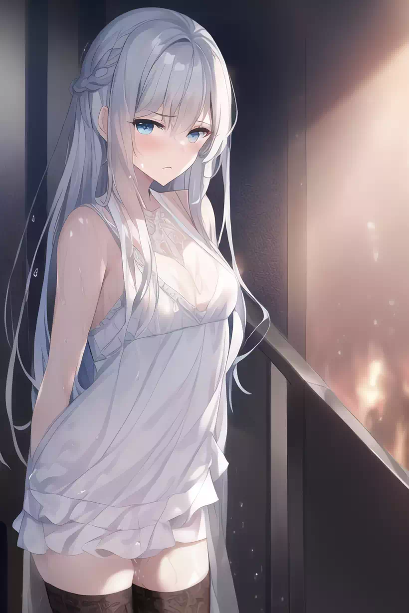 白髪娘ちゃん