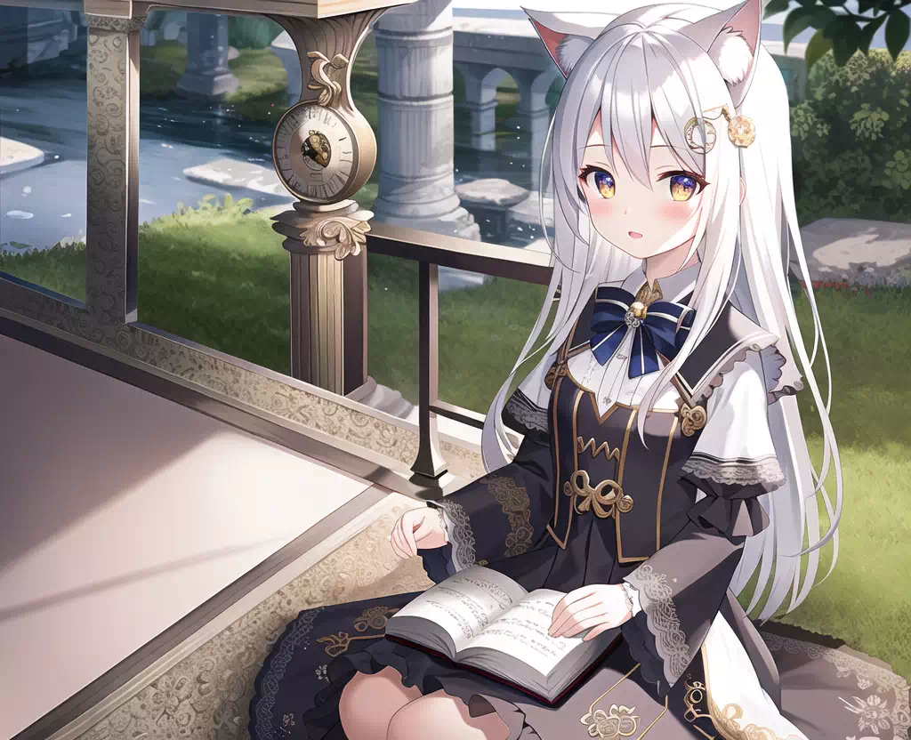 White Cat Meow