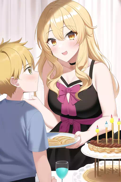 お姉ちゃんと誕生日パーティ