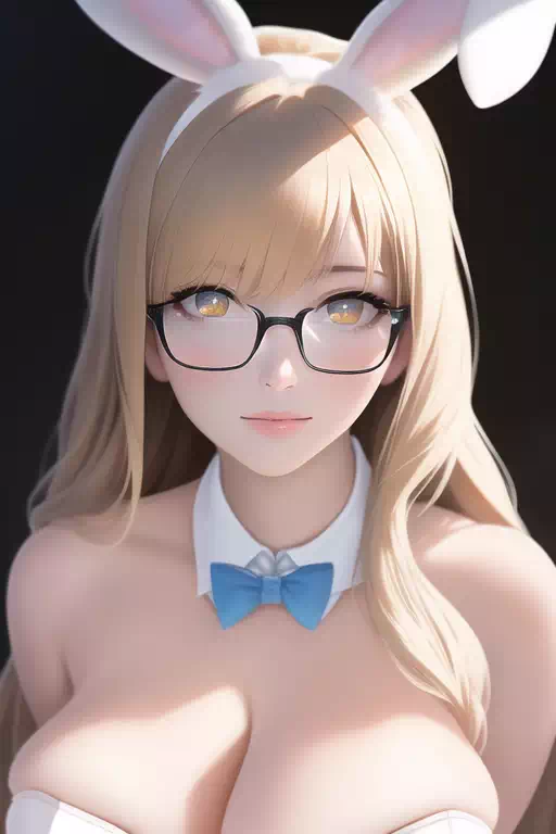 白バニー