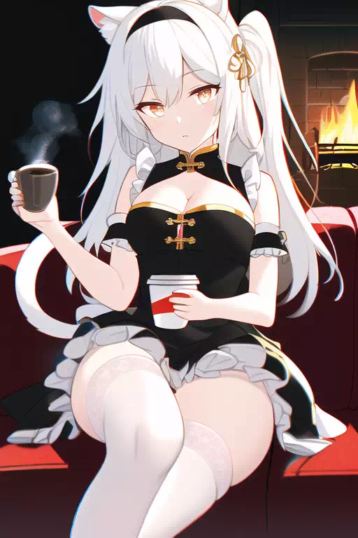 『ご主人様も飲みますか？』