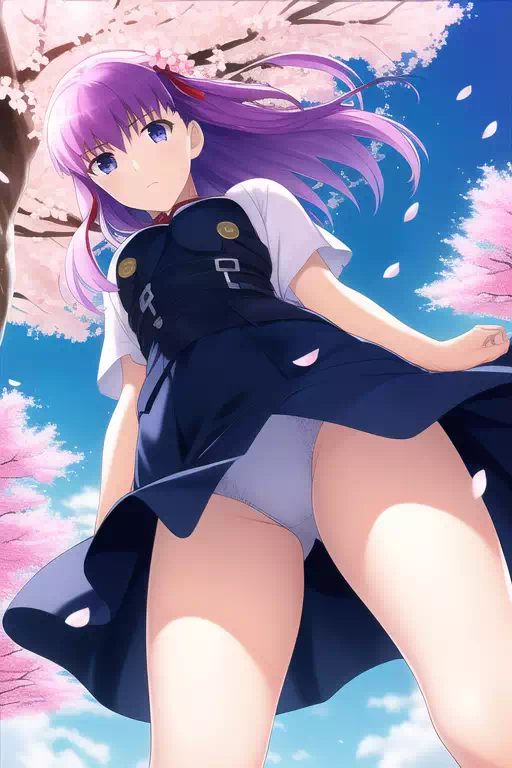 [fate]下方からの視線に気づいた間桐桜さん