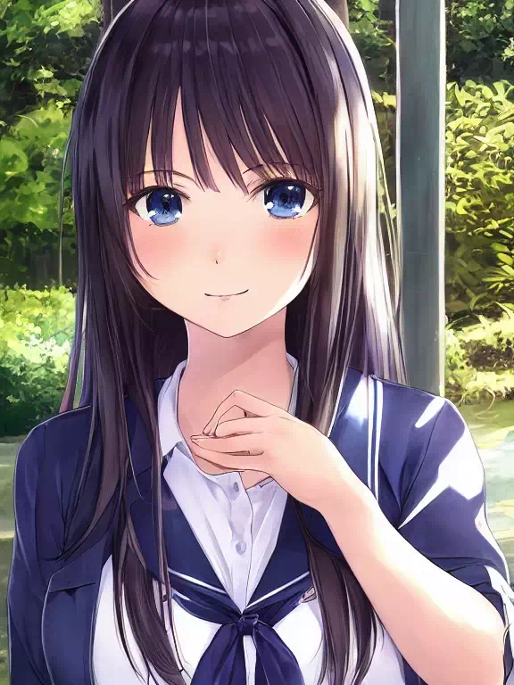清楚な美少女ビッチ化