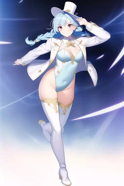 【AI】マジシャン系ヒロイン　その5