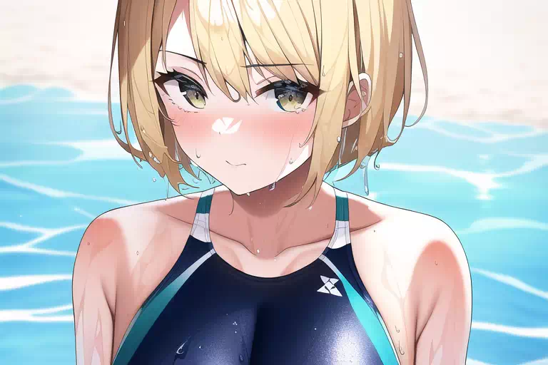 金髪短髪水着美少女も好きだから！③
