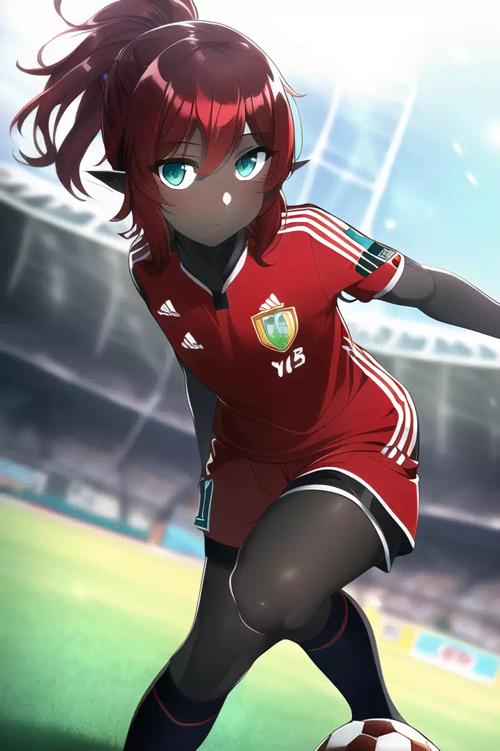 黒肌ちゃん 7《サッカー》