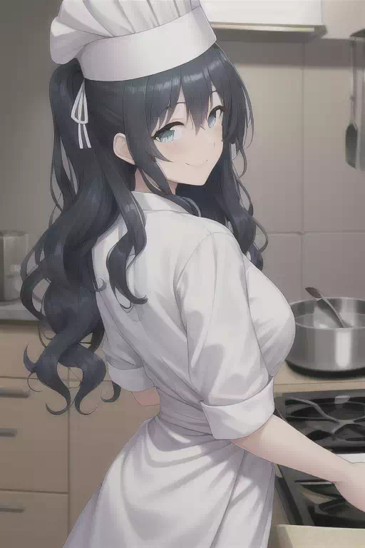 料理をする少女の料理人 5