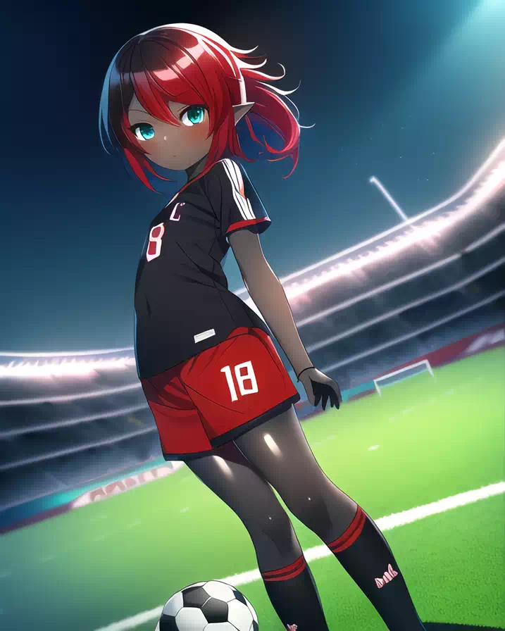 黒肌ちゃん 7追加分《サッカー2》