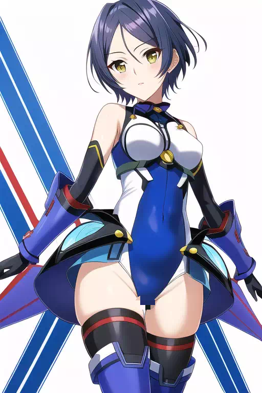 パイロットスーツ風レオタード奏