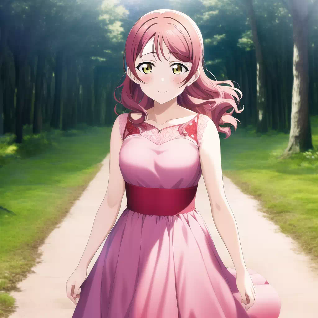 The Red Beauty of the Forest