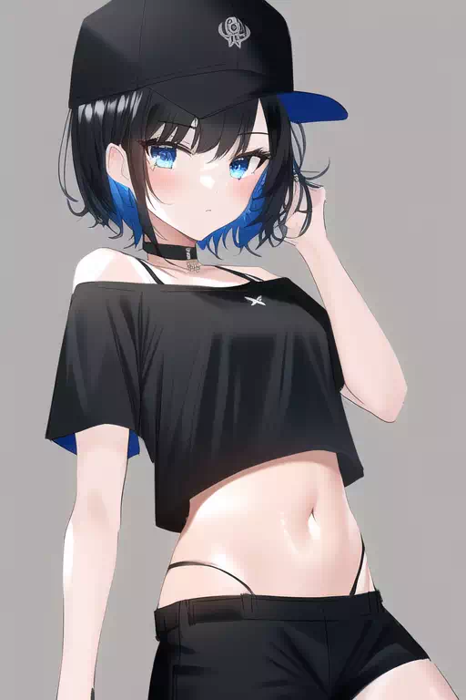 黒帽子ちゃん