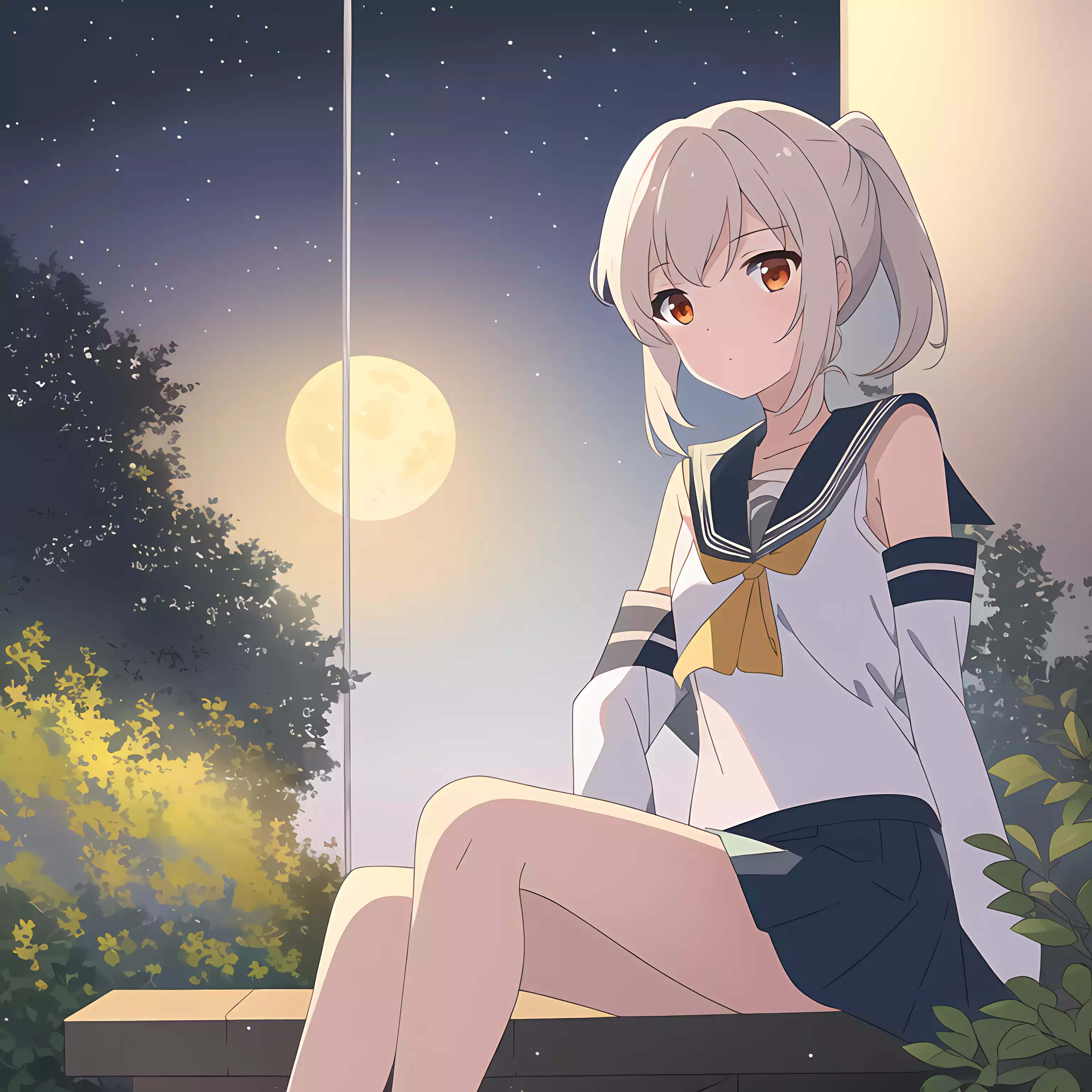 Enjoy the moon