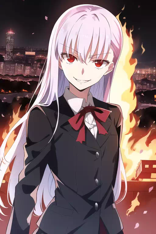 NovelAI generated Dark Sakura
