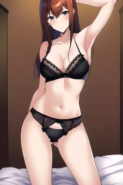 black underwear (AI)