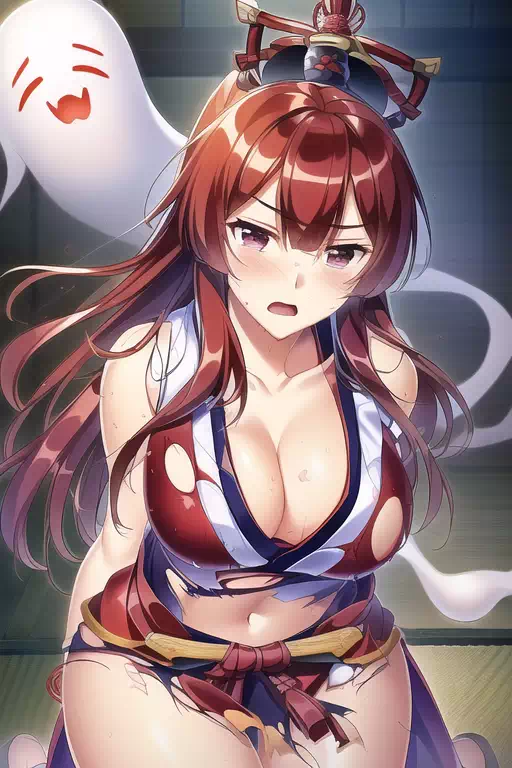 【AI】和風ビキニアーマーさん　その14