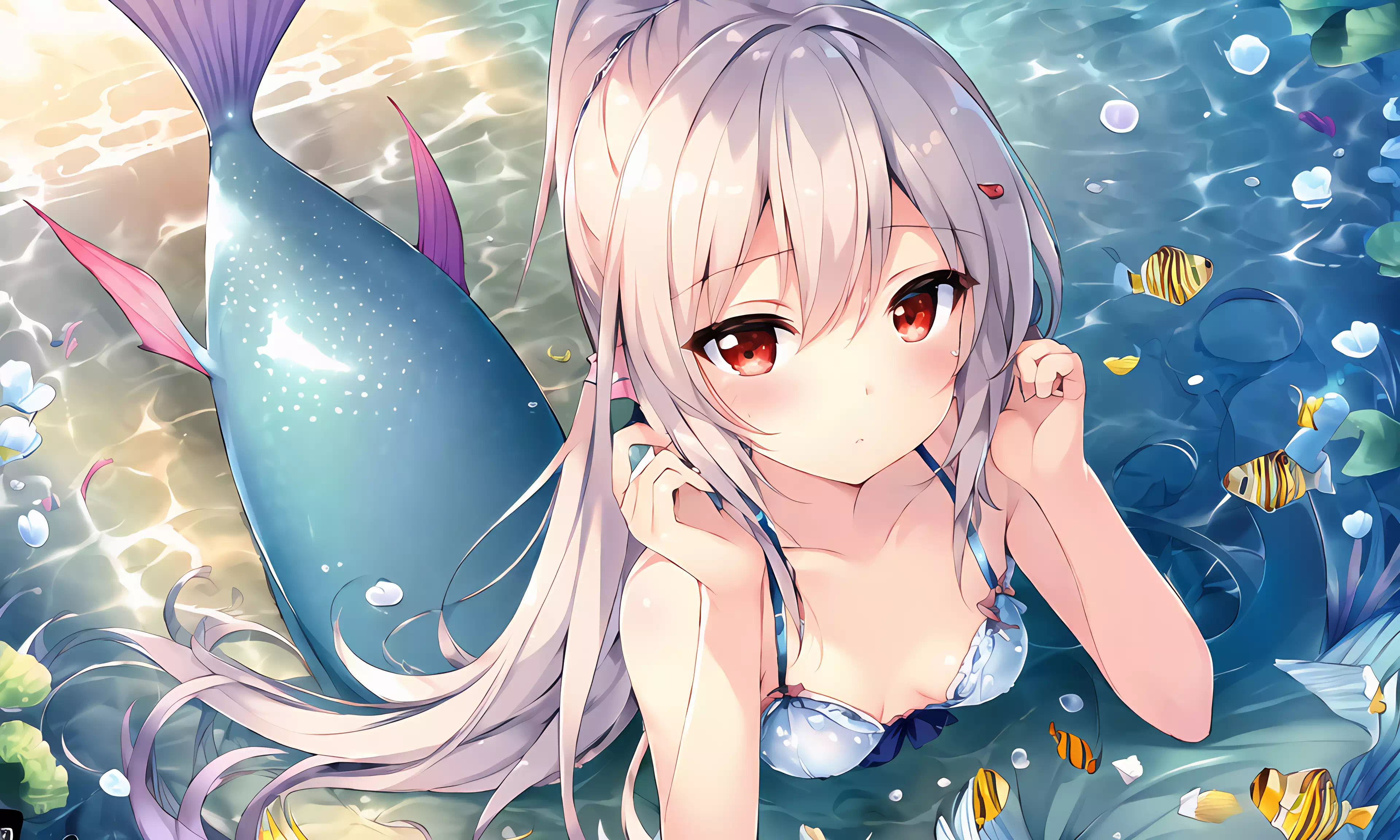 lying mermaid