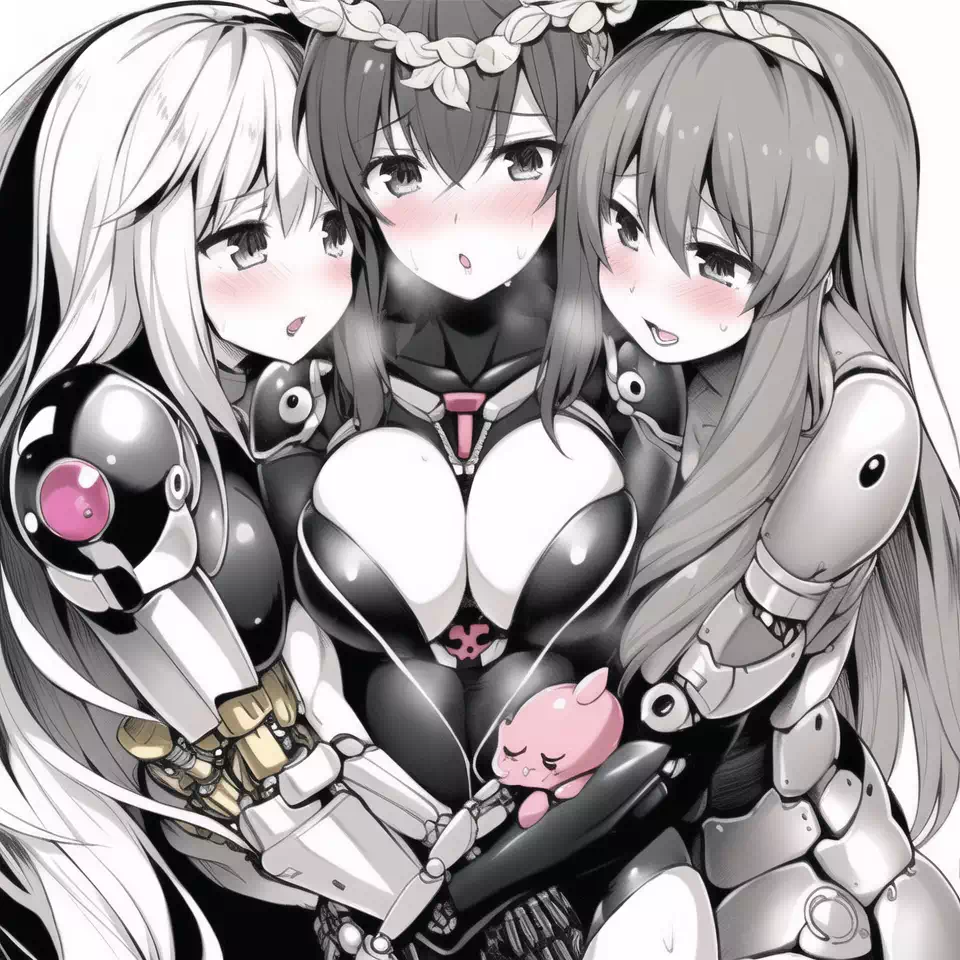 NovelAIのアンドロイド達　その23