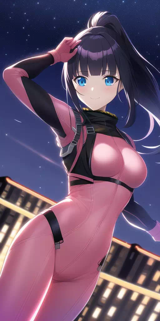 桃色ぴっちりスーツ娘まとめ6