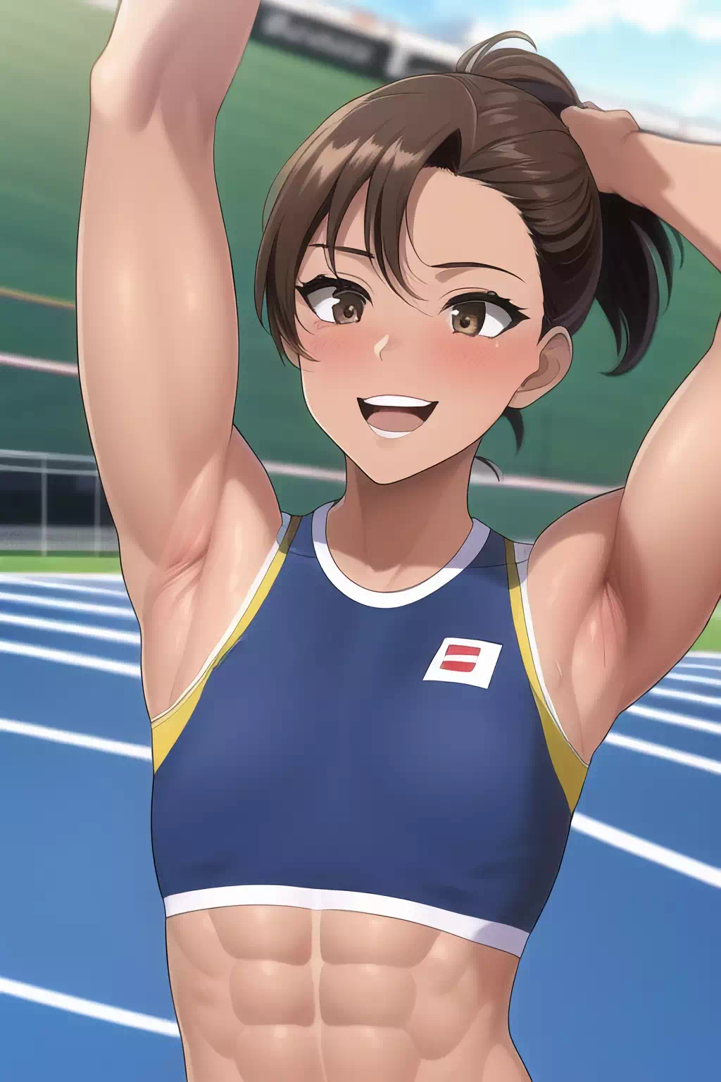 【AI】陸上と腋3