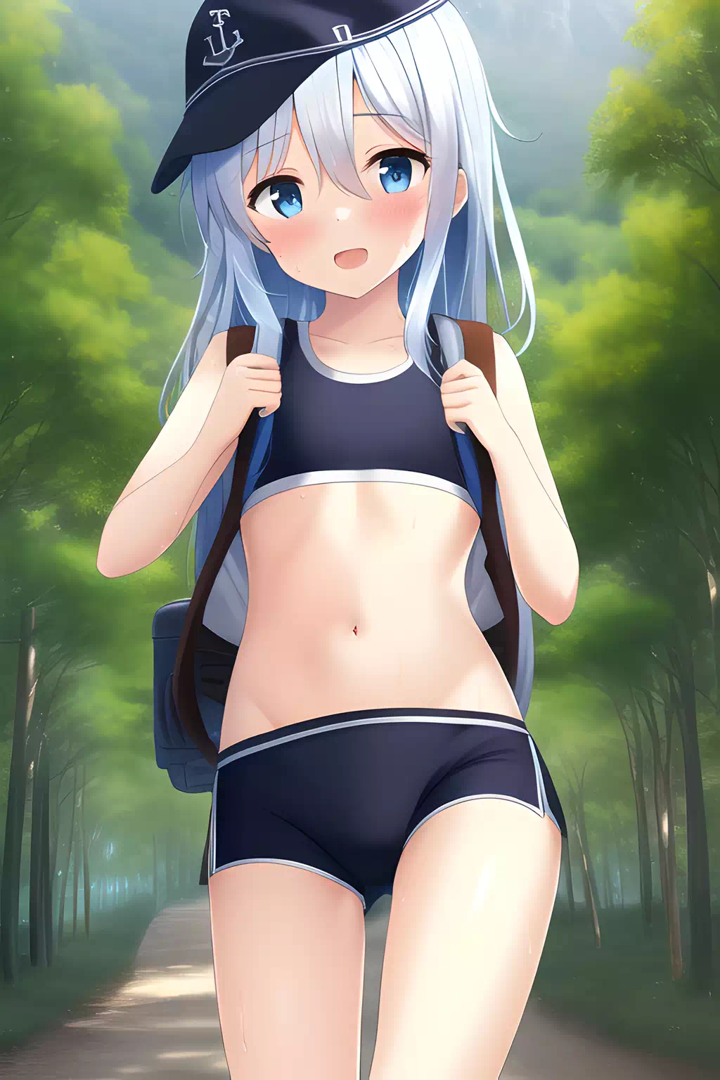 Hibiki went hiking!